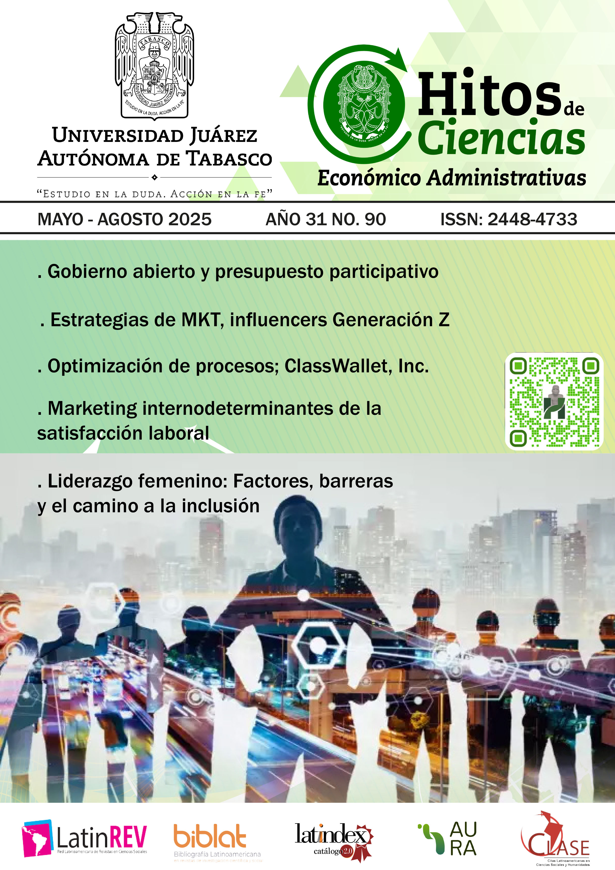 Hitos de Ciencias Económico Administrativas Vol. 31 No. 90